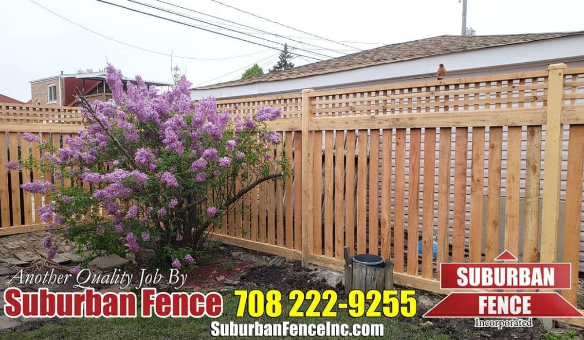 wooden fence design