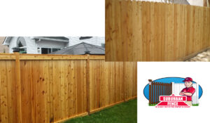 Choosing between cedar and pressure-treated for your fencing.