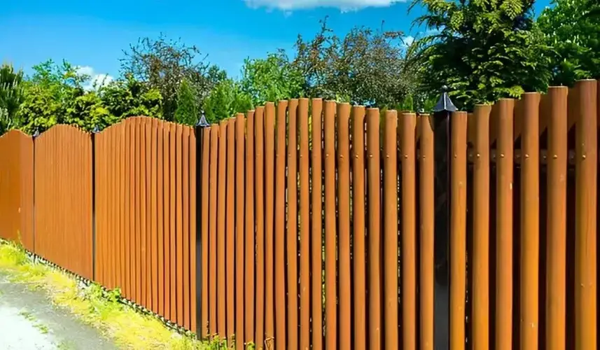 commercial metal lfence